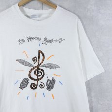 画像1: 90's USA製 "Rio Hondo Symphony" オーケストラプリントTシャツ L (1)
