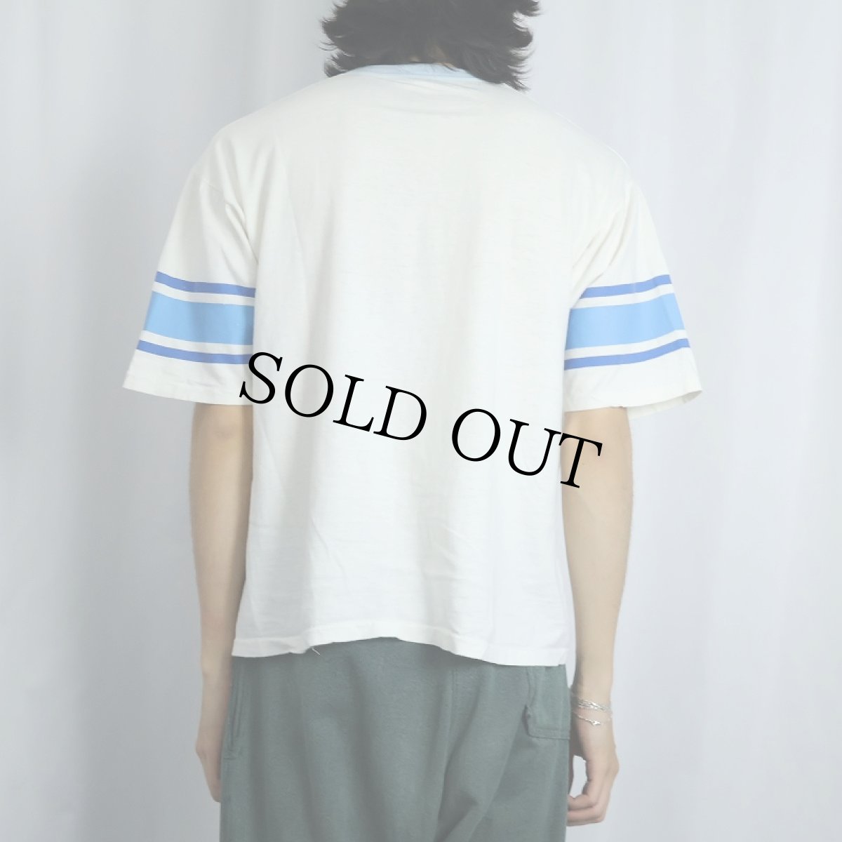 画像3: 80's Velva Sheen "UNC TARHEELS" プリントTシャツ (3)
