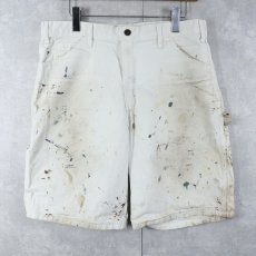 画像1: Dickies ペンキペイント ペインターショーツ W35 (1)