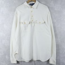 画像1: POLO Ralph Lauren 鹿の子プルオーバーシャツ XL (1)
