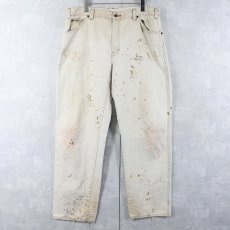 画像1: Dickies ペンキペイント ペインターパンツ W36 (1)