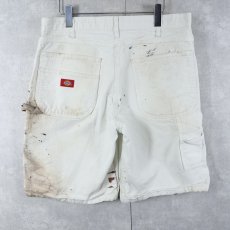 画像2: Dickies ペンキペイント ペインターショーツ W35 (2)
