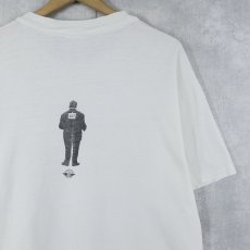 画像2: 90's USA製 "I’M NOT COMFORTABLE" フォトプリントTシャツ L (2)