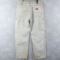 画像2: Dickies ペンキペイント ペインターパンツ W36 (2)