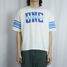 画像2: 80's Velva Sheen "UNC TARHEELS" プリントTシャツ (2)