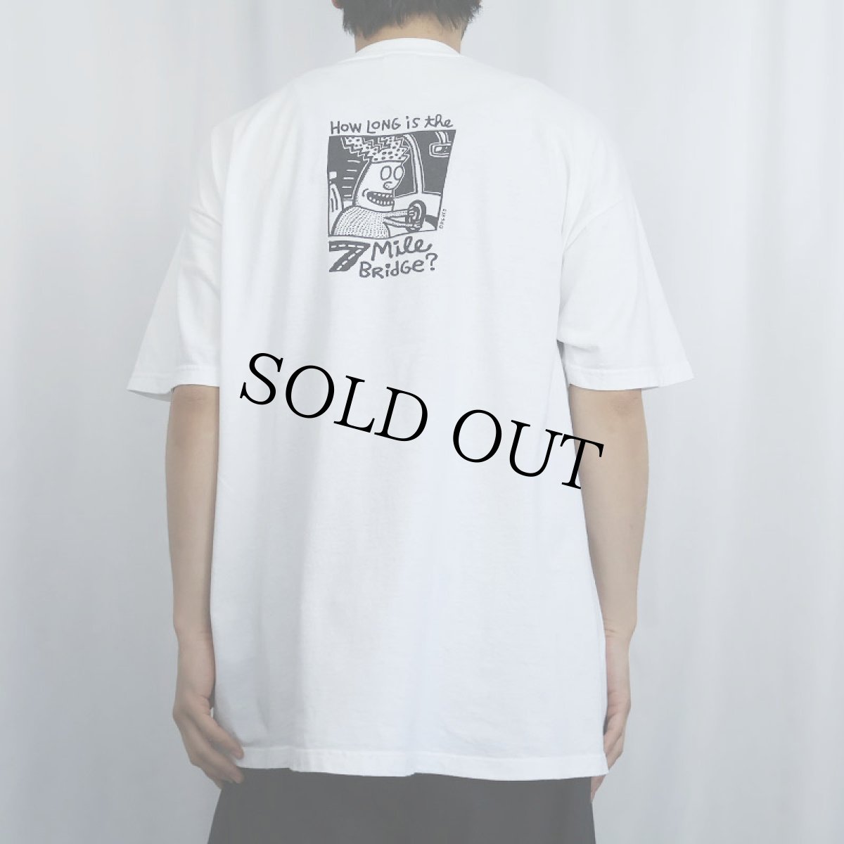 画像3: BIG HED USA製 "FLORIDA KEYS" アートプリントTシャツ XL (3)