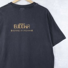 画像2: POWERED BY BUDDHA プリントTシャツ BLACK L (2)