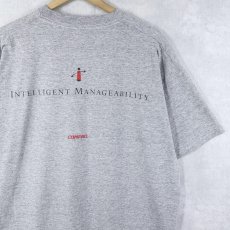 画像1: 90's COMPAQ "INTELLIGENT MANAGER" IT企業プリントTシャツ (1)