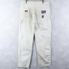 画像1: Dickies × SHERWIN WILLIAMS ペンキペイント ペインターパンツ W35 (1)
