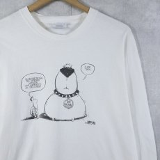 画像1: 2000's Devericks "VOICES" イラストプリントロンＴ Ｍ (1)