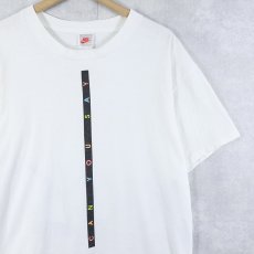 画像1: 90's NIKE 銀タグ USA製 "CAN YOU SAY KICK SOME BUTT" プリントTシャツ M (1)