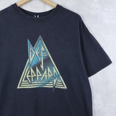 画像1: 2000's DEF LEPPARD "Rock Brigade" ロックバンドTシャツ BLACK M (1)
