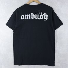 画像2: "AMBUSH" グラフィックプリントTシャツ BLACK (2)
