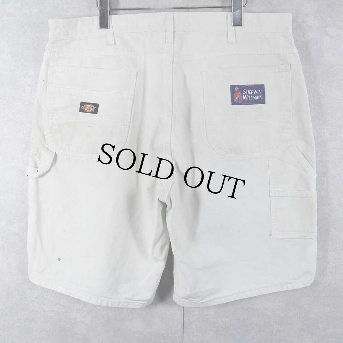 画像1: Dickies × SHERWIN WILLIAMS ペインターショーツ W38 (1)