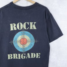 画像2: 2000's DEF LEPPARD "Rock Brigade" ロックバンドTシャツ BLACK M (2)