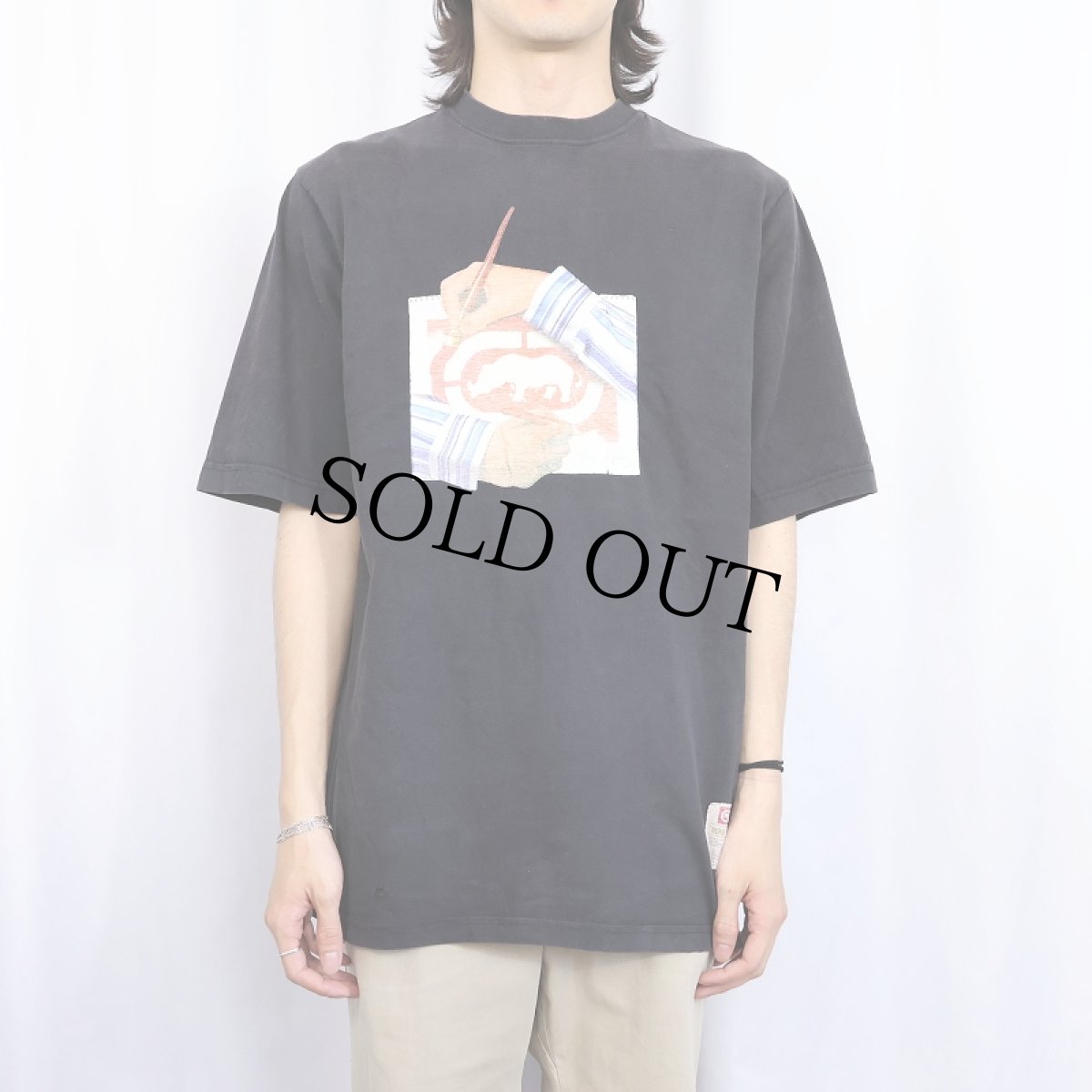 画像2: ecko Unltd. プリントTシャツ BLACK M (2)