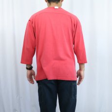 画像3: 80's Champion トリコタグ USA製 "SOUTHERN OREGON" ラバープリントフットボールTシャツ L (3)