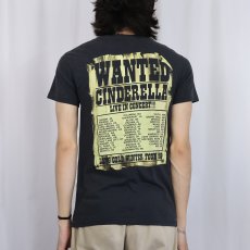 画像4: 80's Cinderella Long Cold Winter Tour ロックバンドツアープリントTシャツ BLACK M (4)