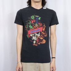 画像3: 80's Cinderella Long Cold Winter Tour ロックバンドツアープリントTシャツ BLACK M (3)