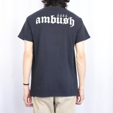 画像4: "AMBUSH" グラフィックプリントTシャツ BLACK (4)