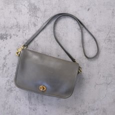 画像1: 70's COACH USA製 レザーショルダーバッグ (1)