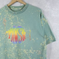 画像1: 90's Phish ロックバンド ブリーチデザインTシャツ (1)