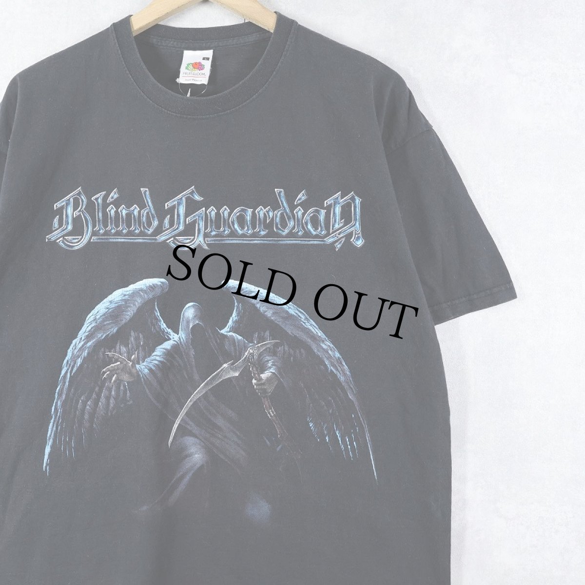 画像1: 2006 Blind Guardian パワーメタル・バンド ツアープリントTシャツ BLACK L (1)