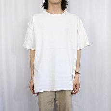 画像2: 90's Eddie Bauer USA製 無地Tシャツ M (2)