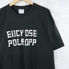 画像1: "FUCK OFF " Fワード ギミックプリントTシャツ BLACK XL (1)
