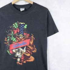 画像1: 80's Cinderella Long Cold Winter Tour ロックバンドツアープリントTシャツ BLACK M (1)