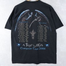 画像2: 2006 Blind Guardian パワーメタル・バンド ツアープリントTシャツ BLACK L (2)