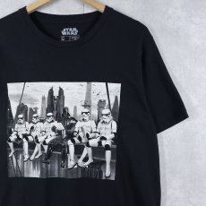 画像1: STAR WARS 映画プリントTシャツ BLACK M (1)