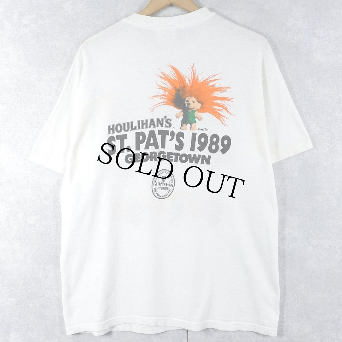 画像2: 80's Trolls USA製 キャラクタープリントTシャツ XL (2)