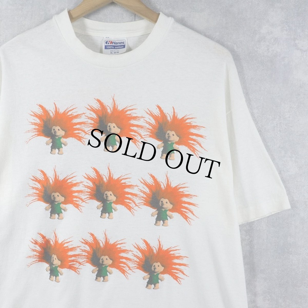 画像1: 80's Trolls USA製 キャラクタープリントTシャツ XL (1)