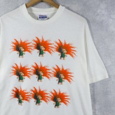 画像1: 80's Trolls USA製 キャラクタープリントTシャツ XL (1)