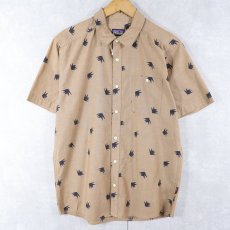 画像1: 2015SS Patagonia "ORGANIC COTTON" コットンアロハシャツ M (1)