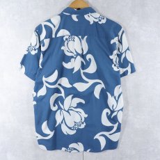画像2: 2017AW Patagonia "ORGANIC COTTON" 花柄 コットンアロハシャツ M (2)