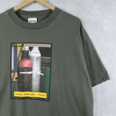 画像1: 2000's witbit "Oxygen, white belts... Florida!" プリントTシャツ XL (1)