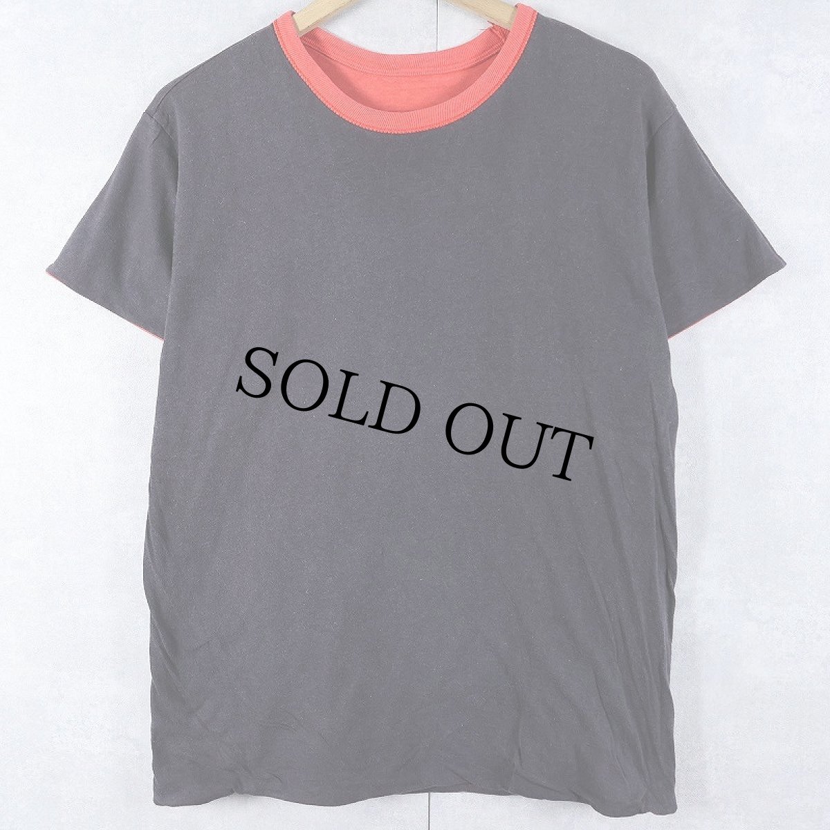 画像2: 70〜80's "WESLEYAN UNIVERSITY" ダブルフェイス 染み込みプリントリバーシブルＴシャツ (2)