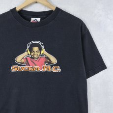 画像1: 2000's Gary Coleman "SUCKA M.C." 俳優プリントTシャツ BLACK M (1)