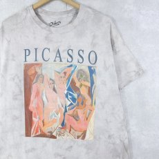 画像1: Pablo Picasso アートプリントTシャツ M (1)