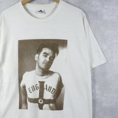 画像1: 2000's MORRISSEY ミュージシャンプリントTシャツ L (1)
