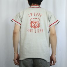 画像3: 60's Russell Southern "OAKESDALE" ベースボールシャツ L (3)