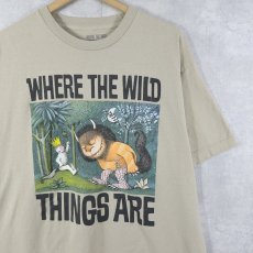 画像1: かいじゅうたちのいるところ 絵本プリントTシャツ XL (1)