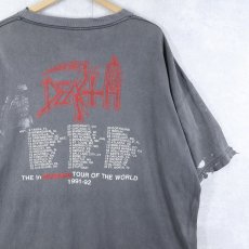 画像2: 90's DEATH USA製 "HUMAN" デスメタルバンド ツアーTシャツ XL (2)
