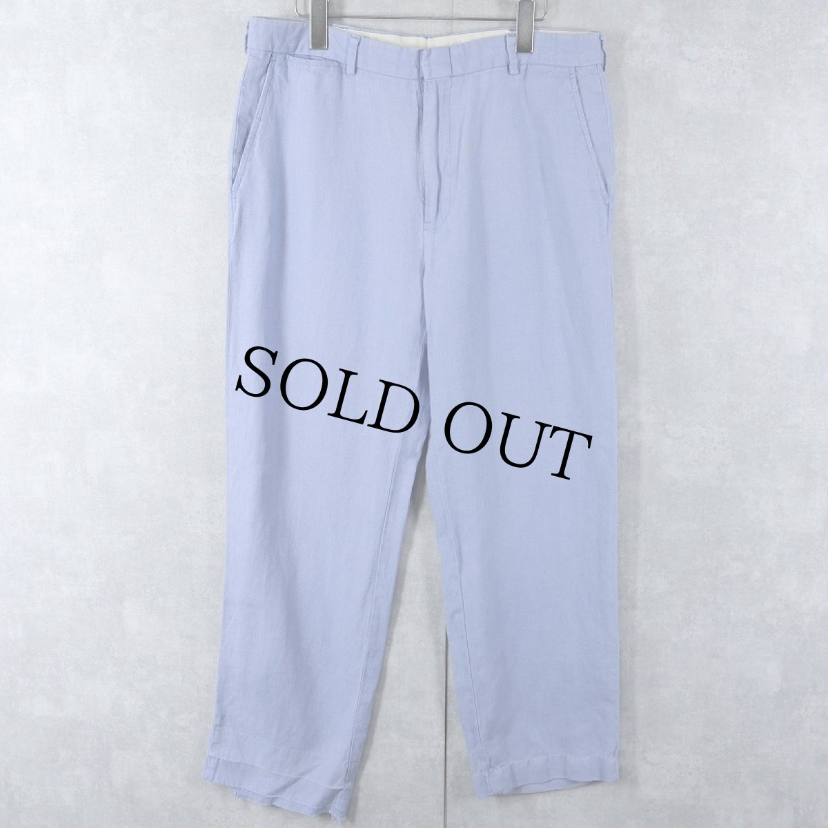 画像1: POLO Ralph Lauren リネンパンツ W35 (1)