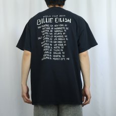 画像4: Billie Eilish "When We All Fall Asleep, Where Do We Go?" ミュージシャンツアーTシャツ BLACK XL (4)