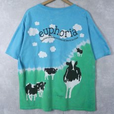 画像2: 2000's BEN&JERRY'S 食品メーカー 大判プリントTシャツ (2)