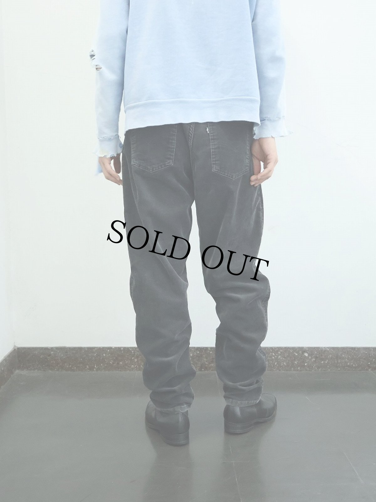 画像3: 90's Levi's 550 コーデュロイパンツ BLACK W31 (3)