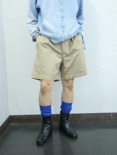 画像2: 50〜60's FRENCH MILITARY "M52" チノショーツ W35 (2)